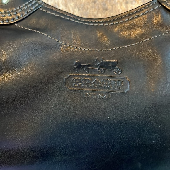 Coach Signature Bleecker Leather Tote - Picture 2 of 13